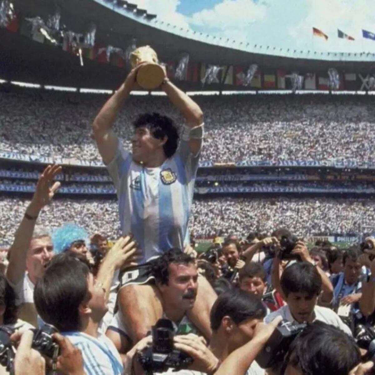 Diego y la Copa del Mundo de México. Su momento cumbre.