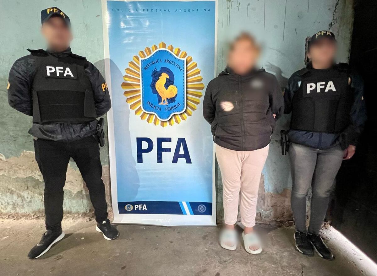 Detenidos en Rosario. (PFA)