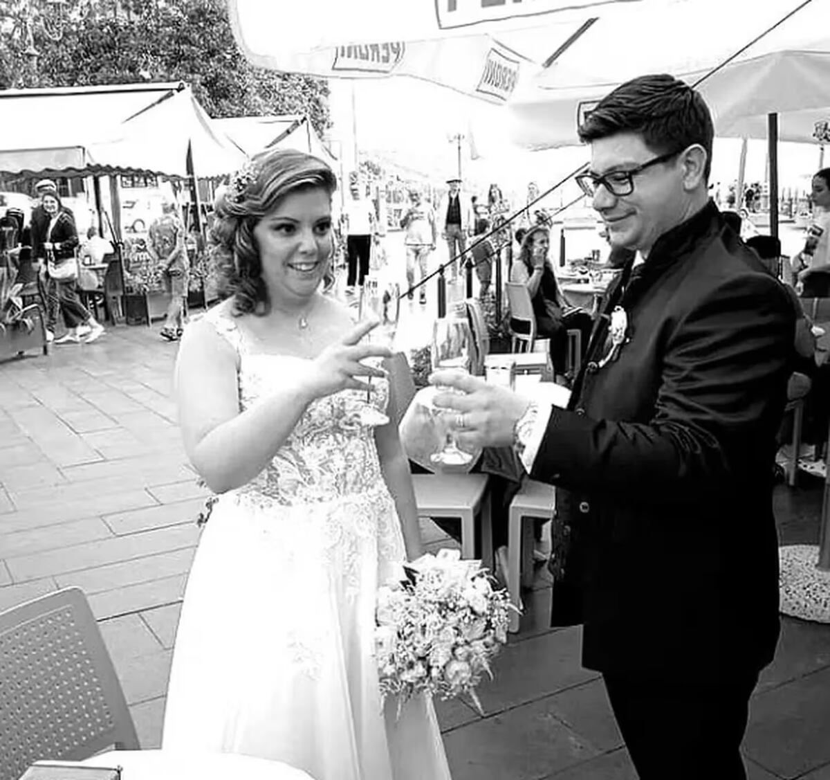 La víctima fatal fue Giuseppe Stilo, tenía 33 años, se había casado hace casi un año y estaba a punto de ser padre. (Foto: Daily Mail)