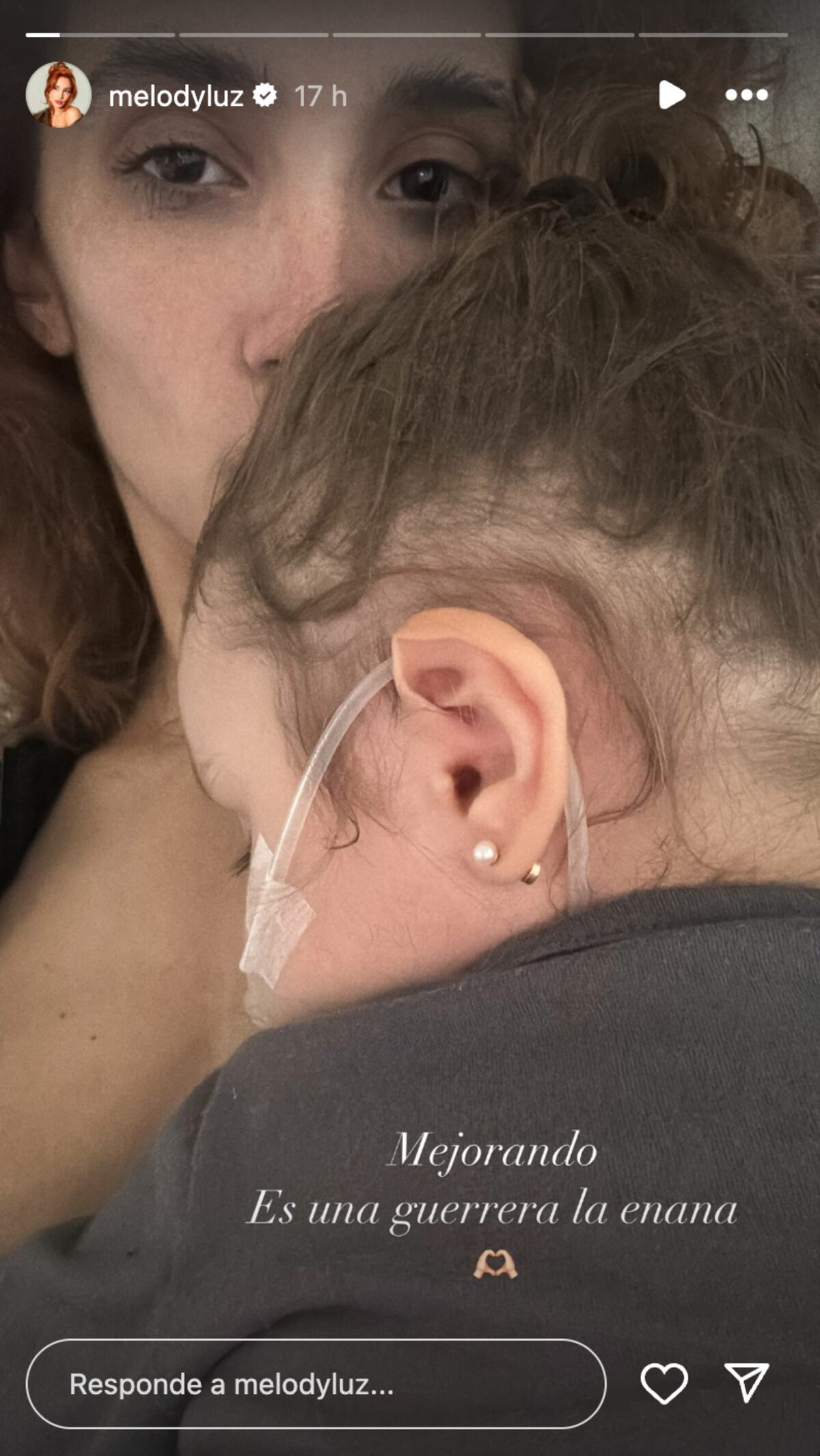 Melody Luz habló del estado de salud de su hija Velezia. (Foto: Instagram)