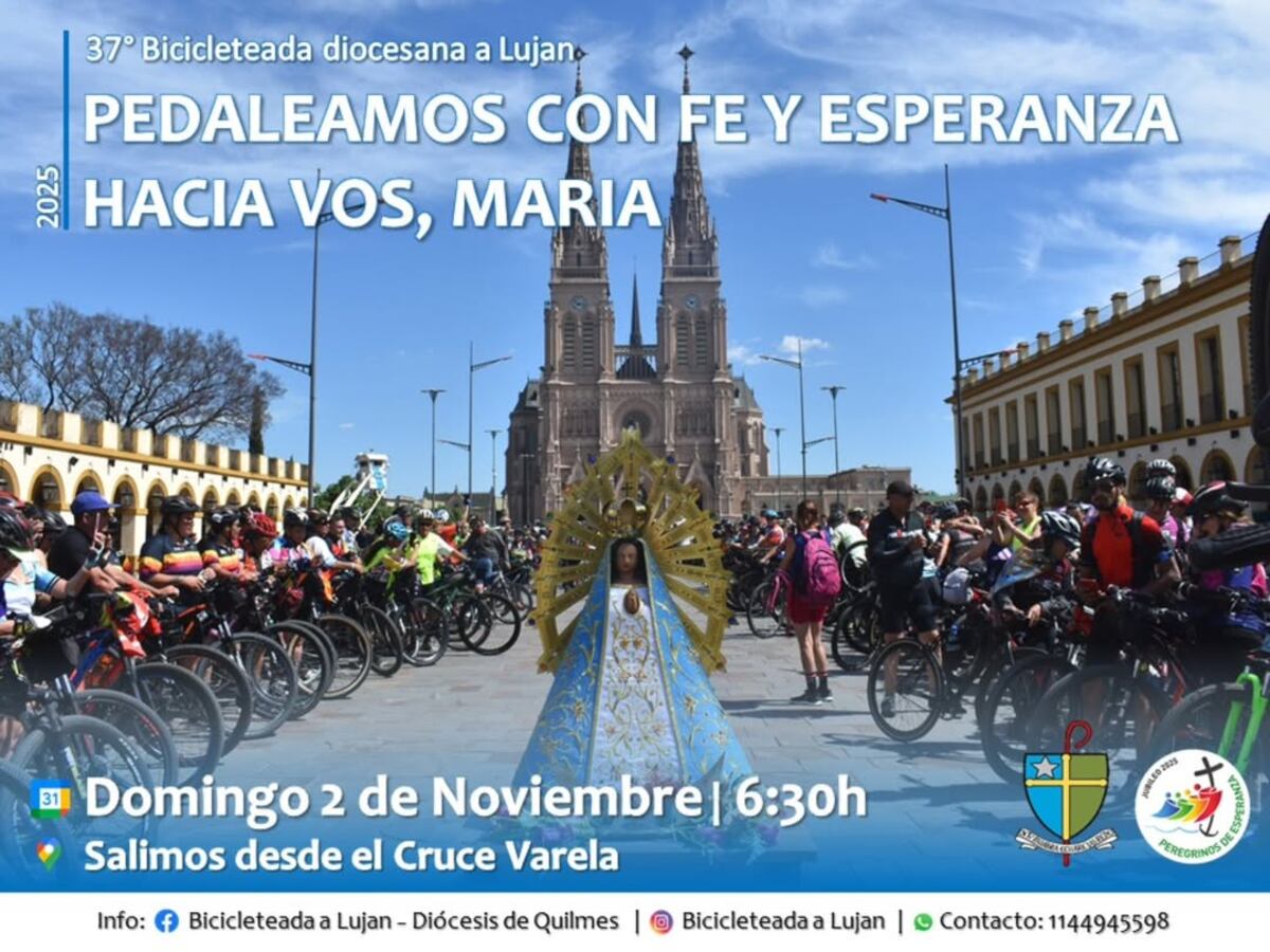 Te contamos cómo anotarte para ir en bici hasta Luján.
