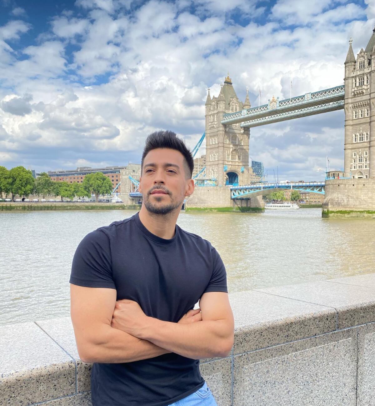 Las fotos que Jorgito Moliniers compartió en su Instagram desde Londres, su nuevo hogar.