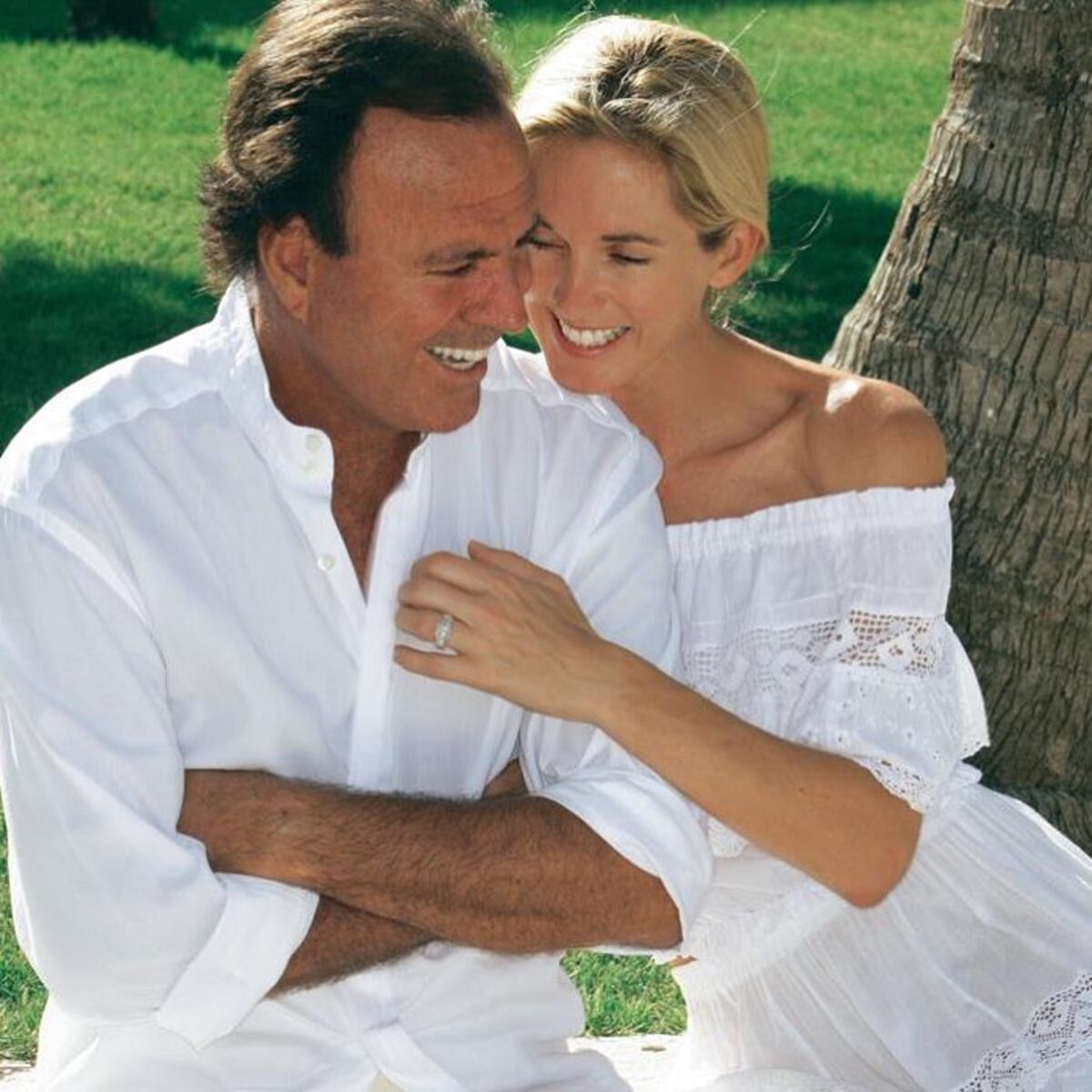 Miranda Rijnsburger y Julio Iglesias