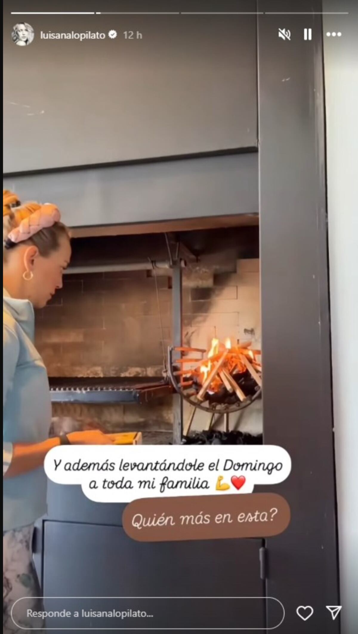 Luisana Lopilato reveló su talento oculto como asadora. (Foto: Captura de pantalla)