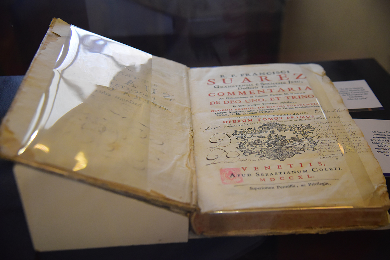 Colección Jesuita de Córdoba en el Museo Histórico de la UNC. (Pedro Castillo/La Voz)