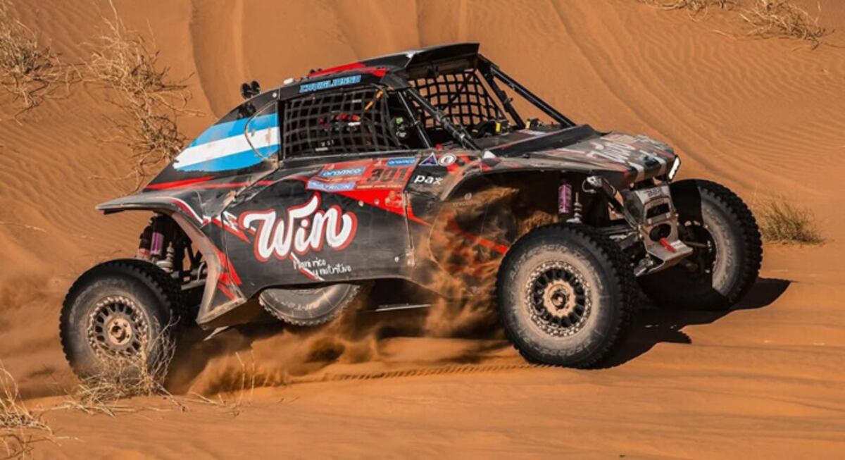 Los cordobeses Nicolás Cavigliasso y Valentina Pertegarini (Taurus) vienen de ganar entre los Challengers el Dakar 2025. (Prensa Dakar)