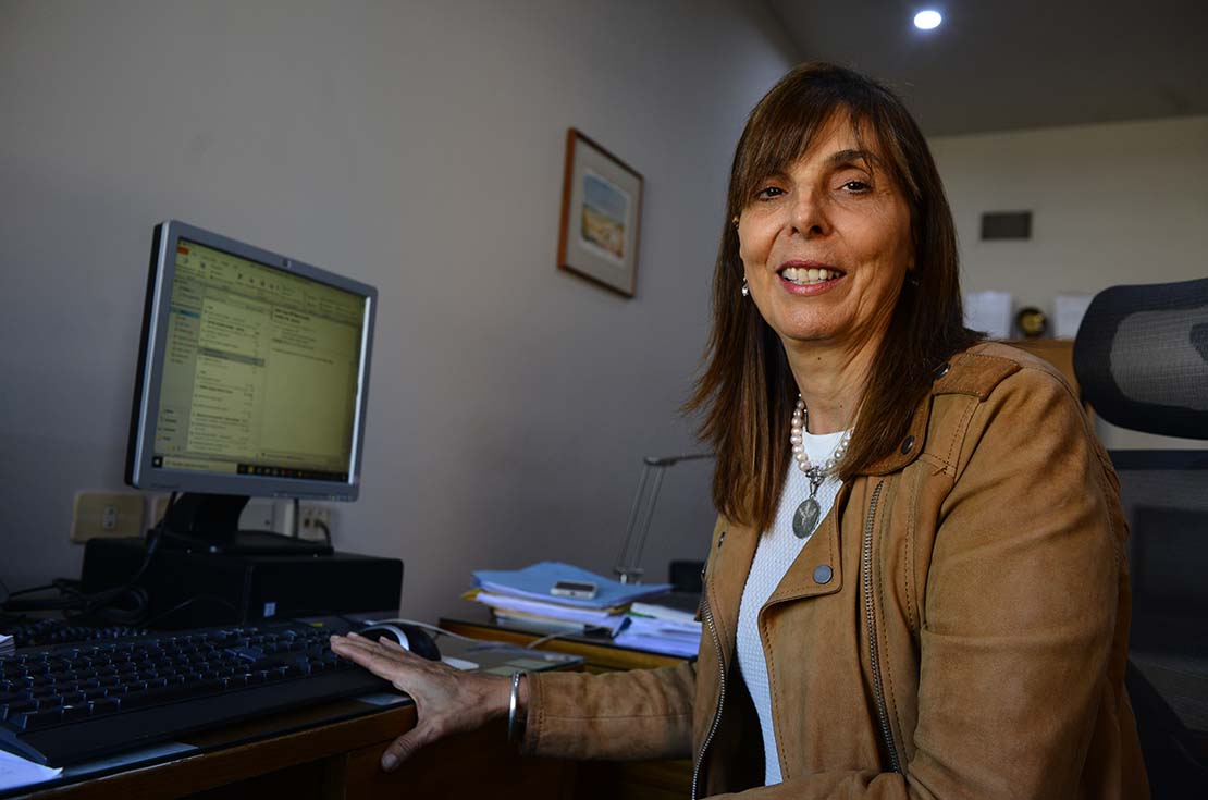 Ángeles Palacios jueza del caso Sathya Insaurralde. tribunales II
Fotografia Jose Gabriel Hernandez