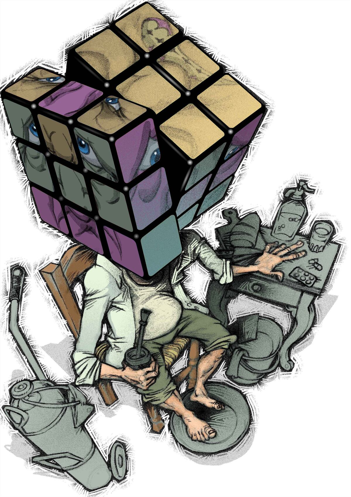Ilustración Eric Zampieri.