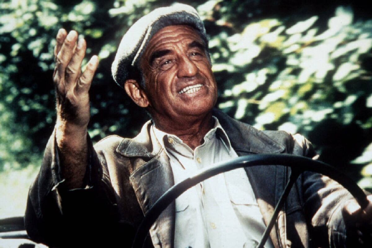 Jean-Paul Belmondo en "Los Miserables" (AP).