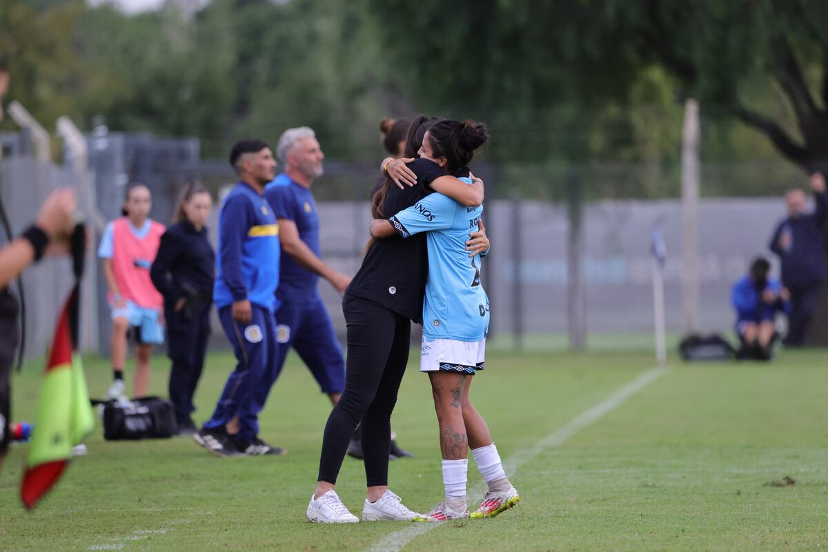 Mariana Pomu Sánchez, entrenadora de Belgrano femenino (Prensa Belgrano)