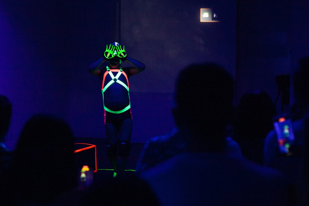 Fiesta Nacional del Teatro, en Chaco. Obra "Deshojado". (Prensa INT)