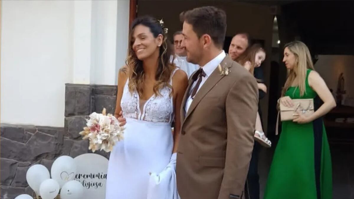 Se casó Julieta Silva