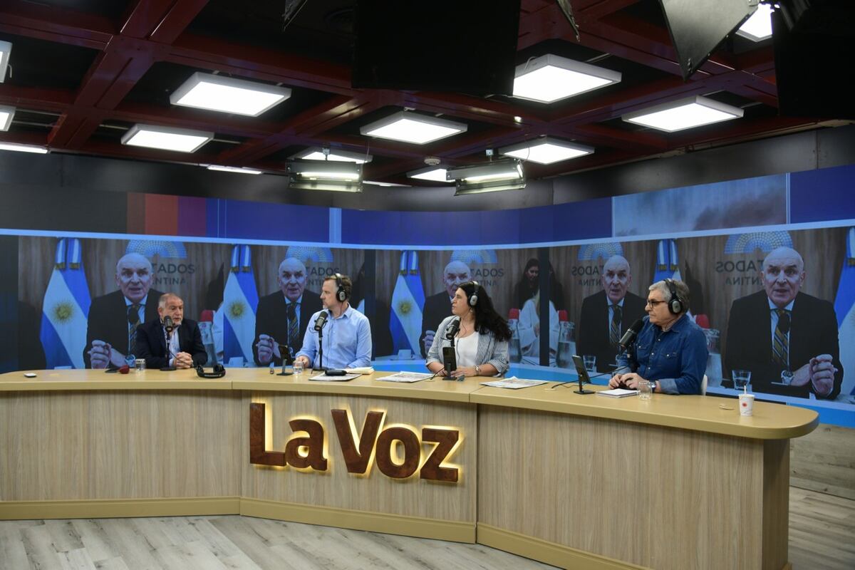 La Voz en Vivo Luis Juez . Ramiro Pereyra /La Voz