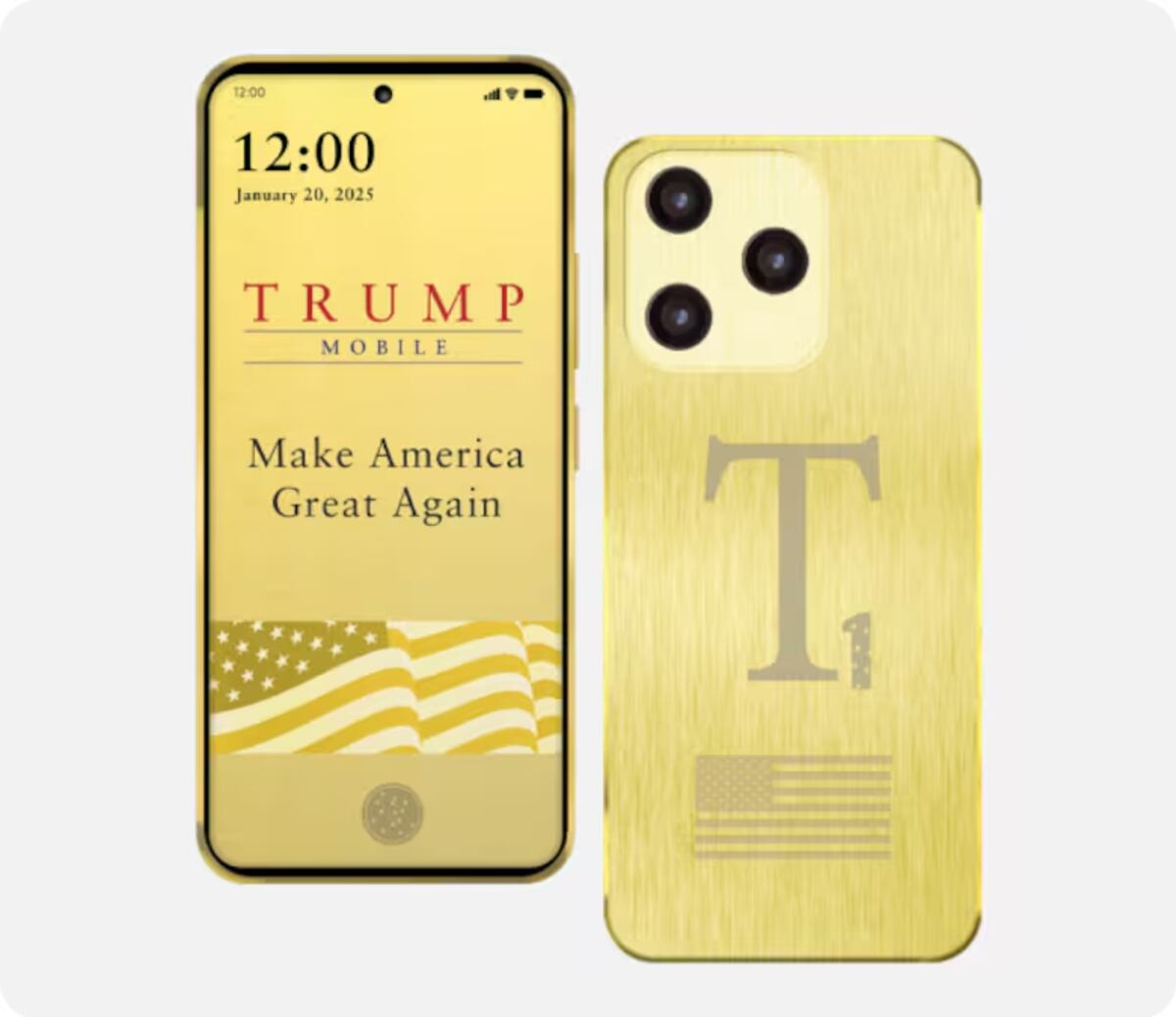 Los teléfonos de la familia Trump.