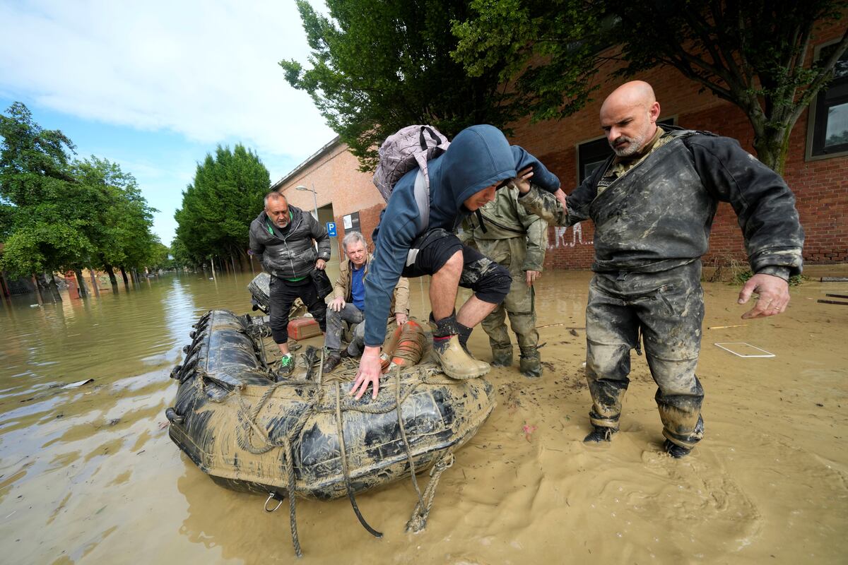 Inundaciones en Italia. (AP)