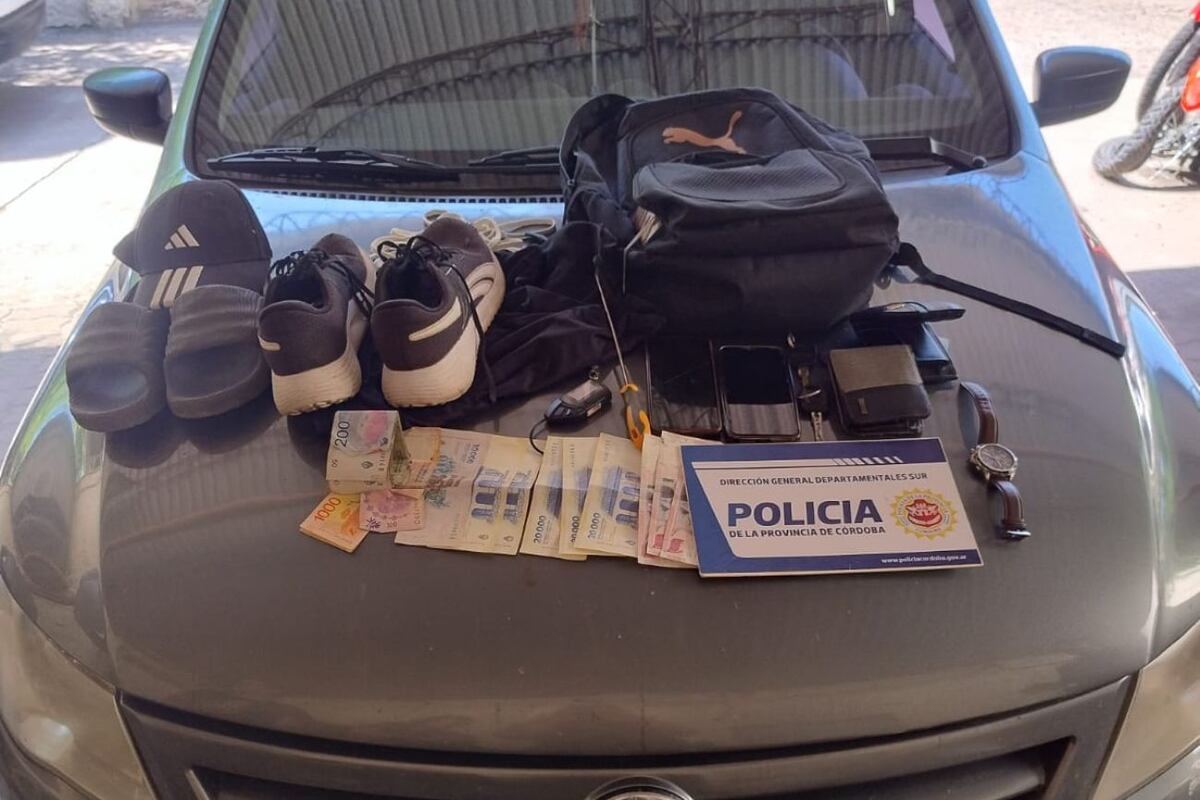 Cayeron en Oncativo dos sospechosos de Córdoba capital vinculados a robos con inhibidores. (Policía de Córdoba)