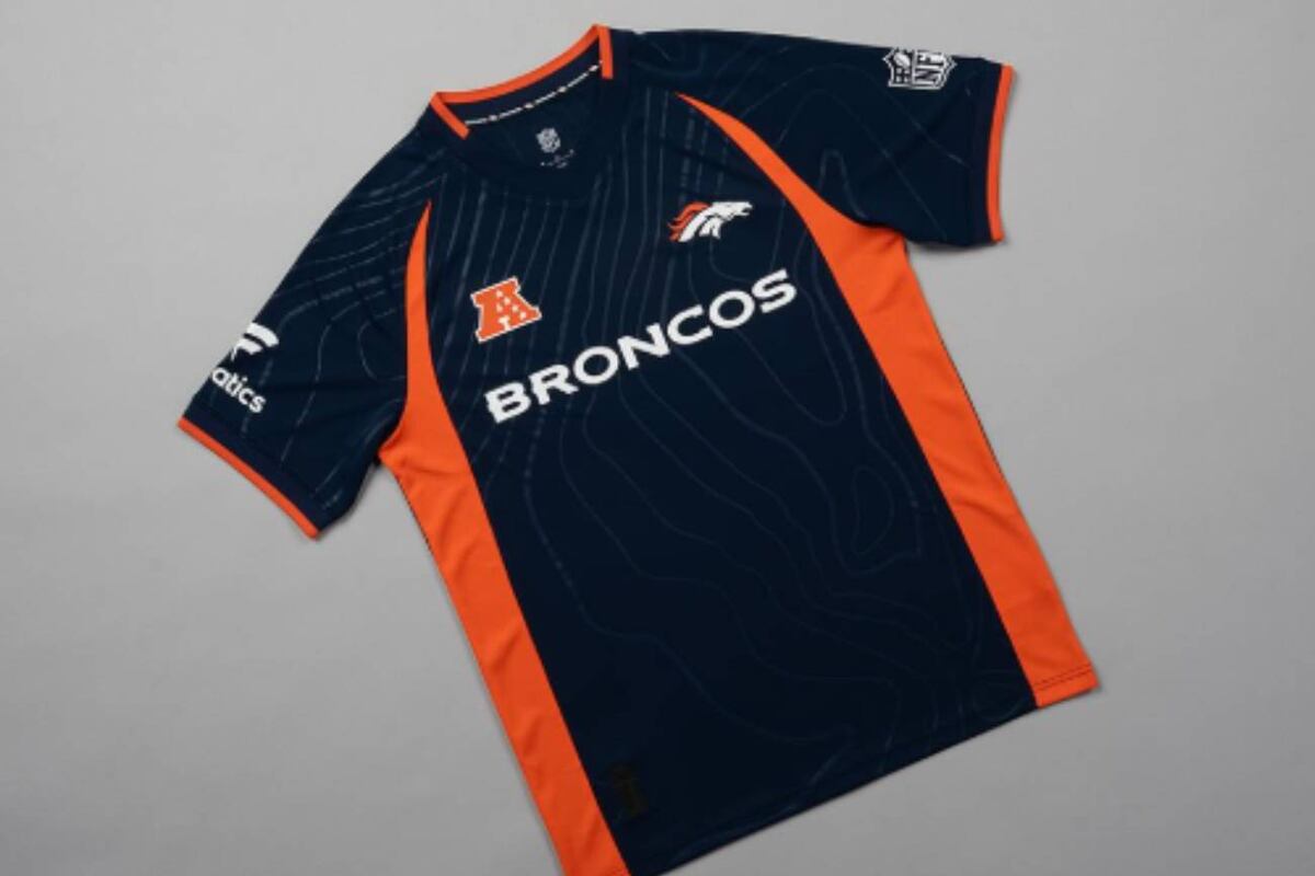 Las camisetas de los equipos de la NFL como si fueran de fútbol (Fanatics)