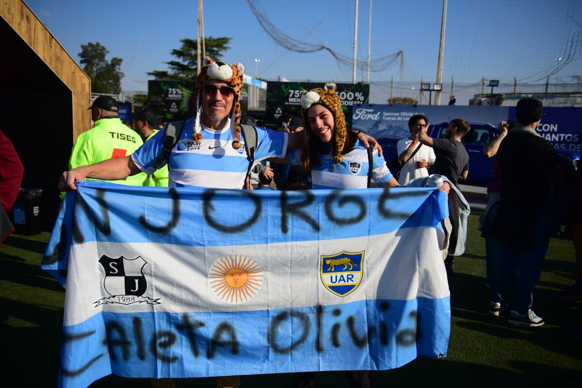 Cara 'e Cancha en la previa de Los Pumas vs. All Blacks por el Rugby Championship. (Nicolás Bravo / La Voz)