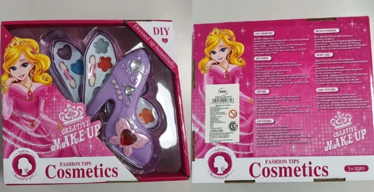 Anmat prohibió la venta de maquillaje infantil: cuáles son los productos retirados del mercado