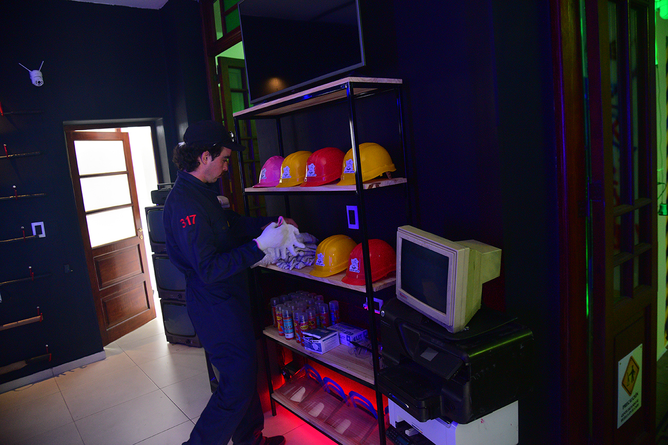 Sala de destrucción  Club off limitsfoto: Pedro Castillo 