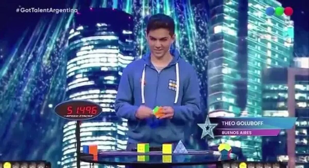 El joven deslumbró al jurado de Got Talent días atrás.