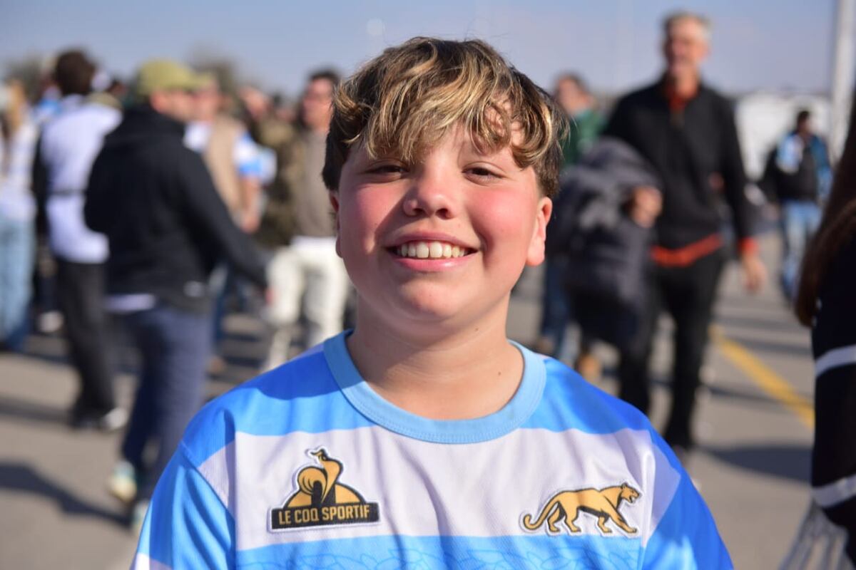 Cara 'e Cancha de Los Pumas en la previa del partido con los All Blacks en el Kempes. (José Gabfriel Hernández / La Voz)