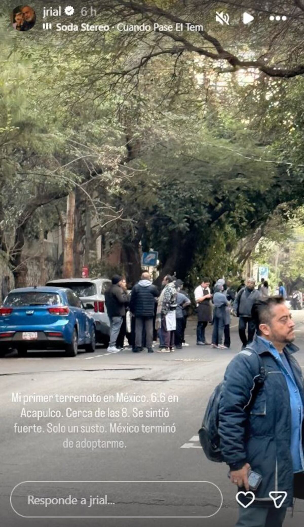 Jorge Rial contó en tiempo real cómo vivió el sismo en México. (Foto: Captura de pantalla)