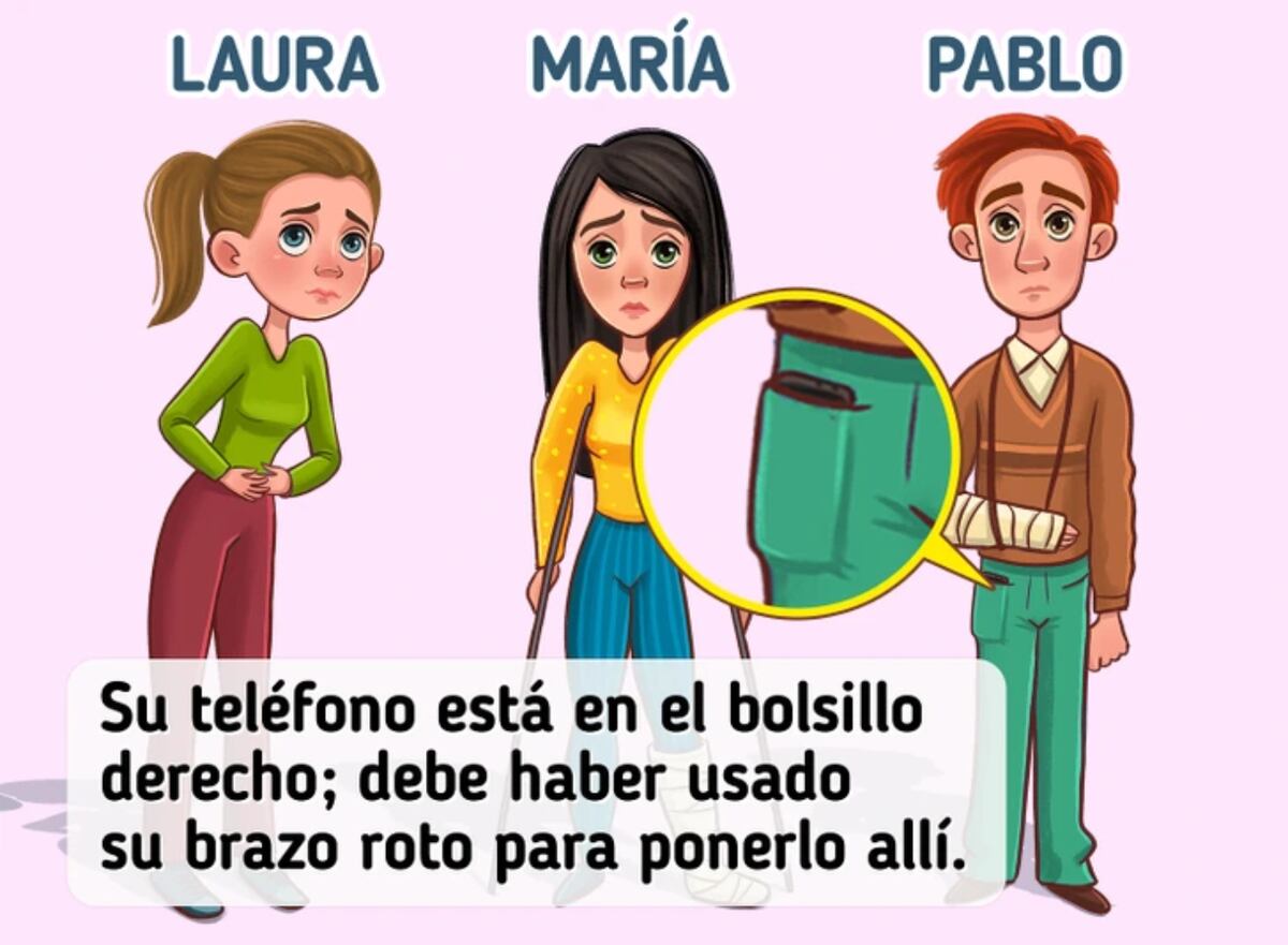 La solución del acertijo.