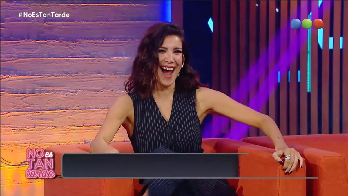 Andrea Rincón en el programa de Germán Paoloski.