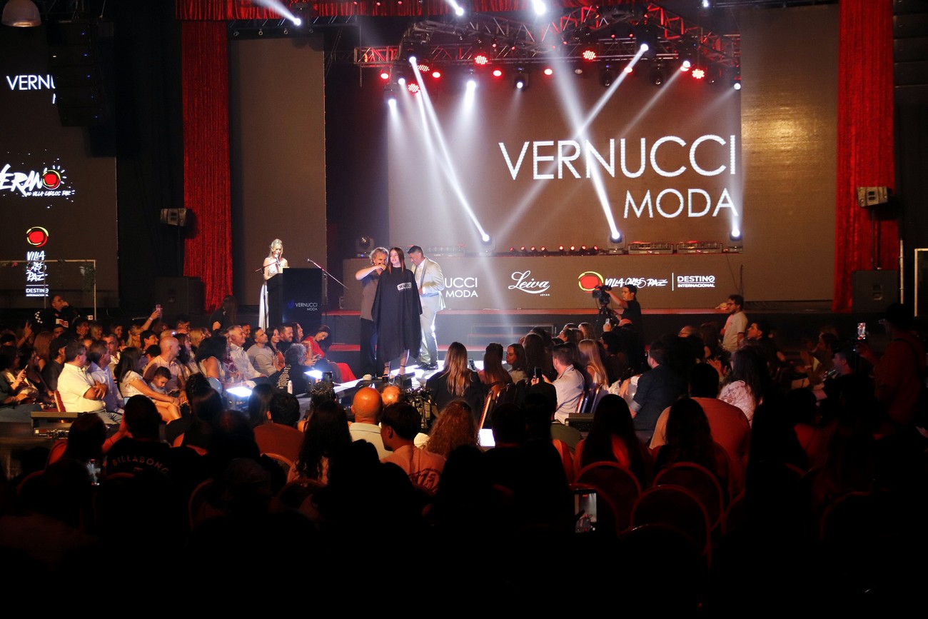 Desfile de Vernucci Moda en Espacio Mónaco en Carlos Paz.  (La Voz)