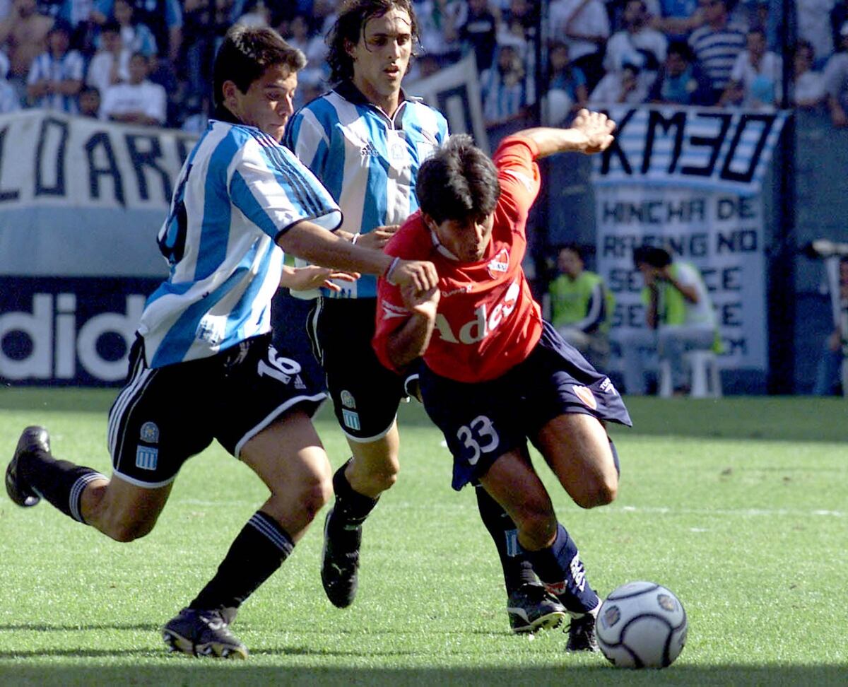 En 1998 recaló en Independiente, donde no logró brillar del todo. (Fotobaires).