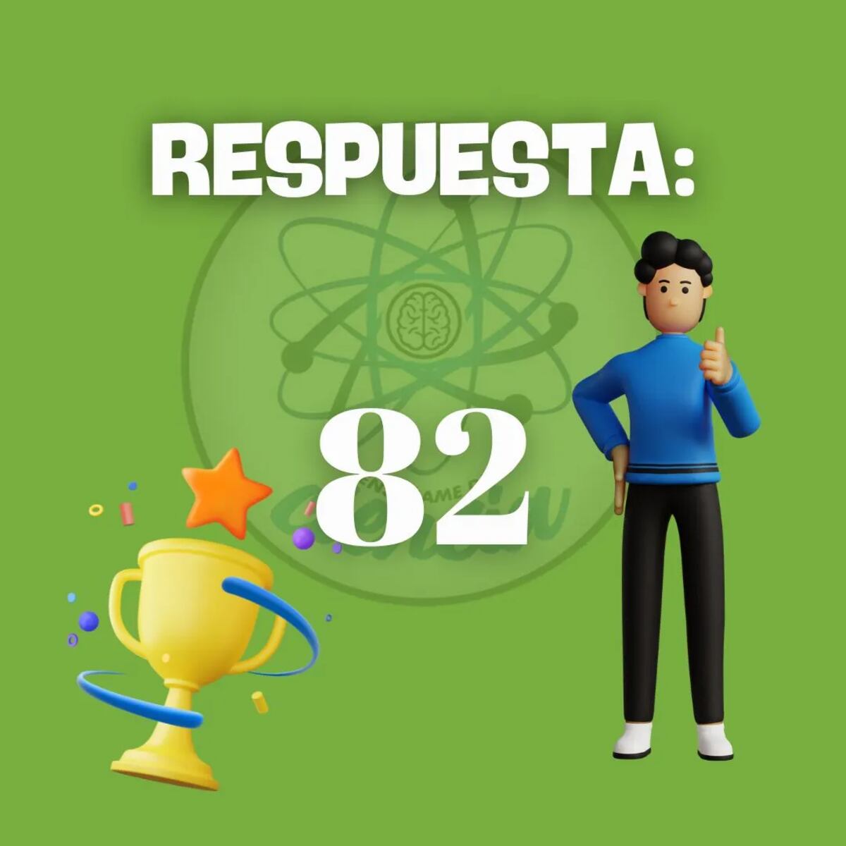 La solución del acertijo visual.