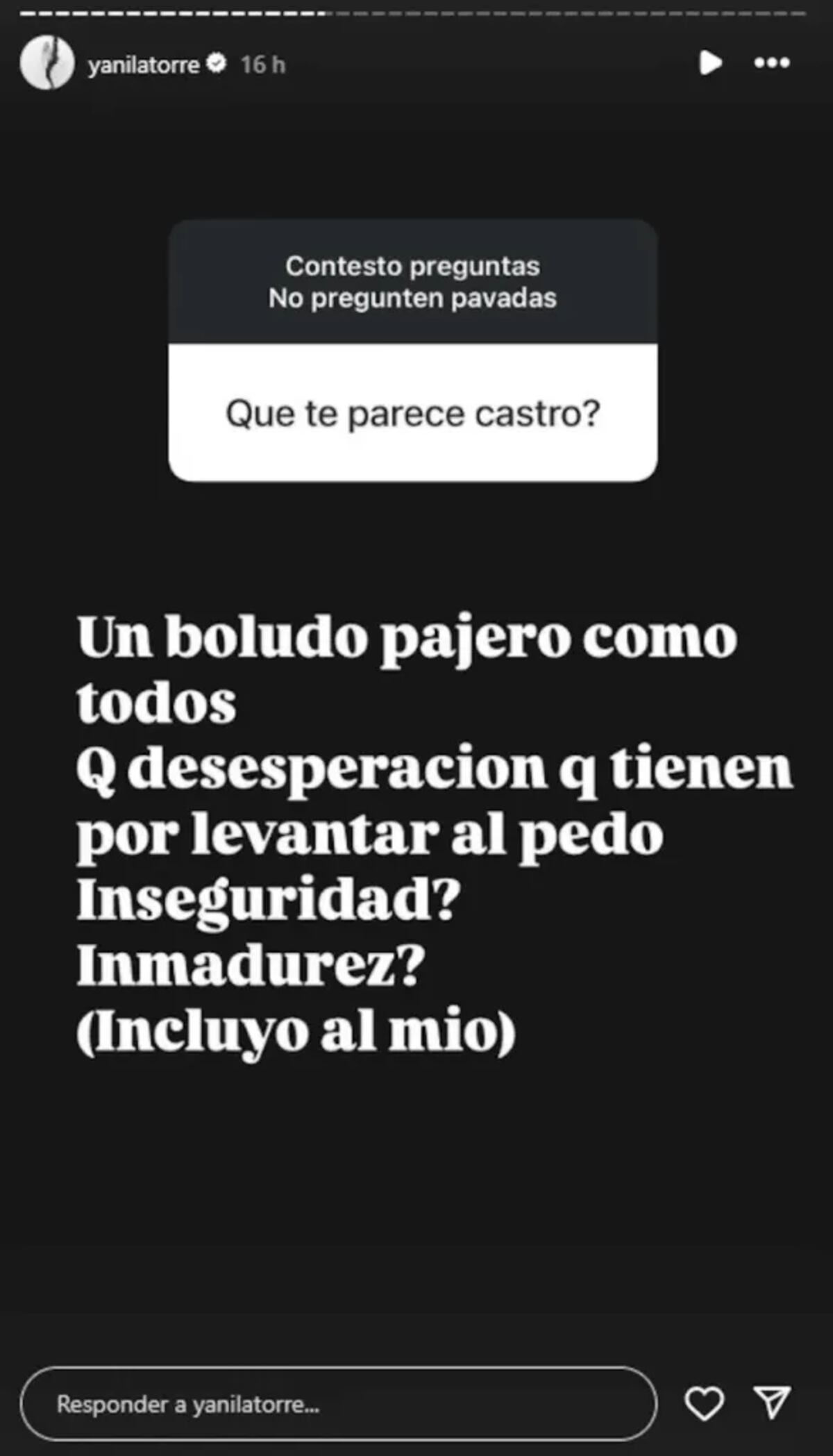 Yanina Latorre vía Instagram.