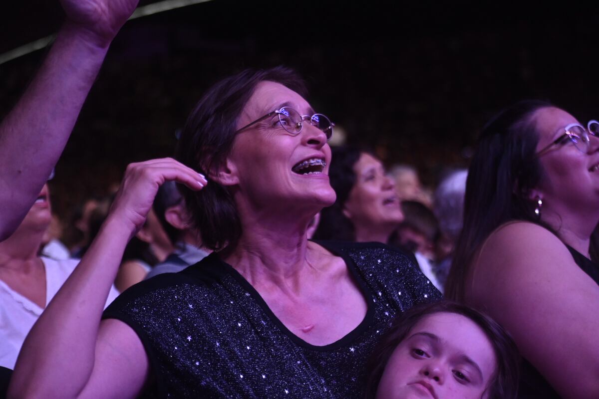 Primera noche del Festival de Peñas de Villa María 2026. (Martín Lampaies / La Voz)