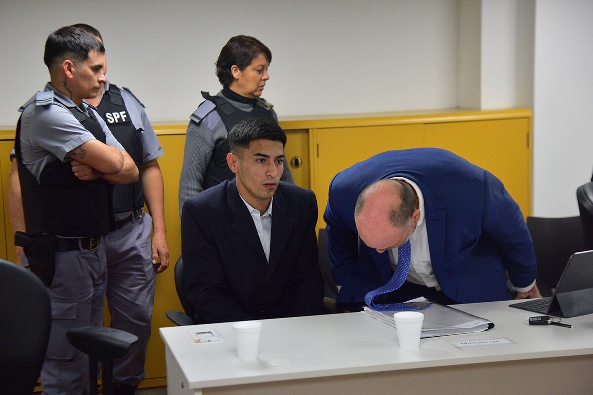 Juzgan a Walter Gil y Julio César Ramírez  por el secuestro y crimen de Santiago Aguilera, ocurrido en Traslasierra en 2022. (Pedro Castillo / La Voz)