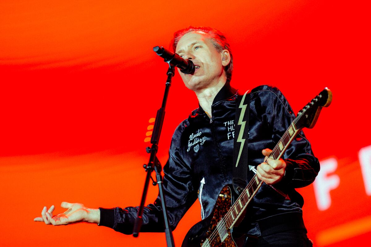 Franz Ferdinand en el Escenario Montaña. (Gentileza Cosquín Rock)