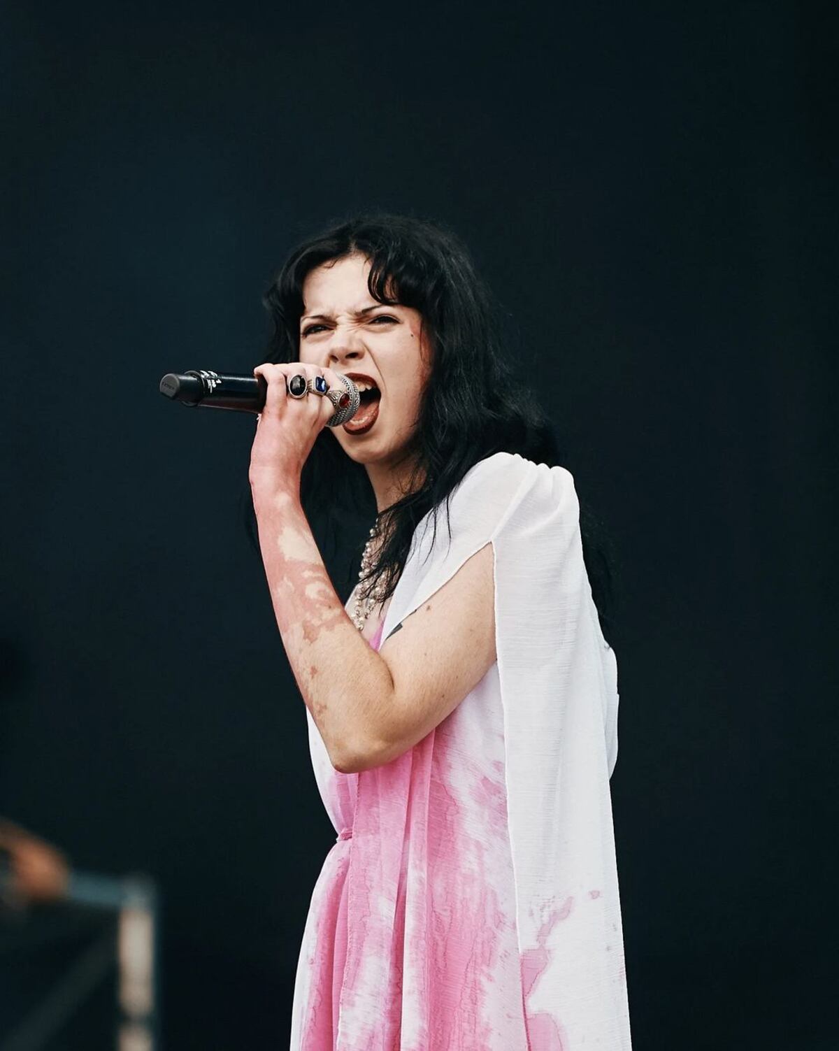 Blair, en su presentación del reciente festival Lollapalooza. (Gentileza Lollapalooza Argentina)