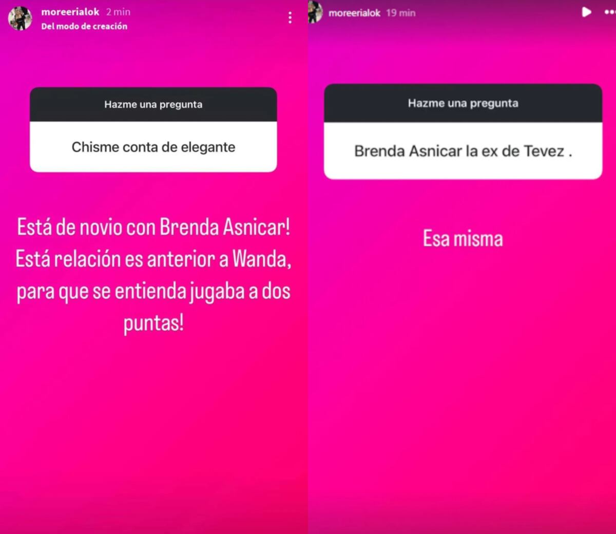 Morena Rial habló de la nueva relación de L-Gante. (Captura)