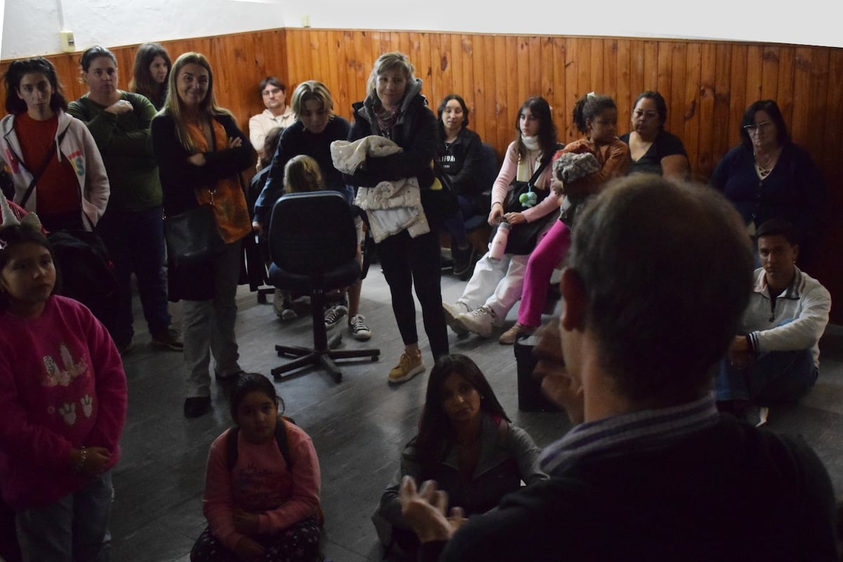 Colegio ex Nacional. Actividad de astroturismo en Río Cuarto (Gentileza).