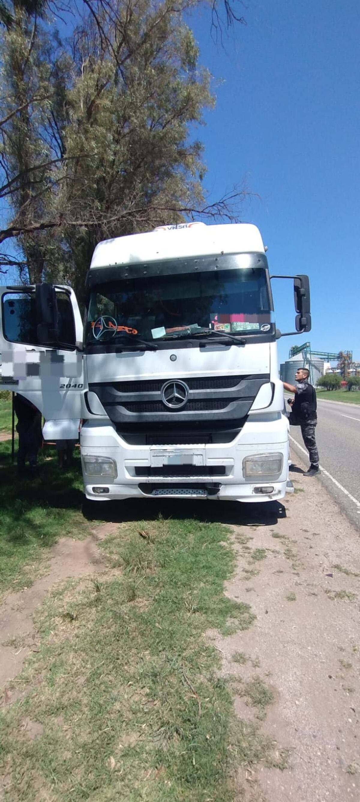 El secuestro del camión. (Policía)