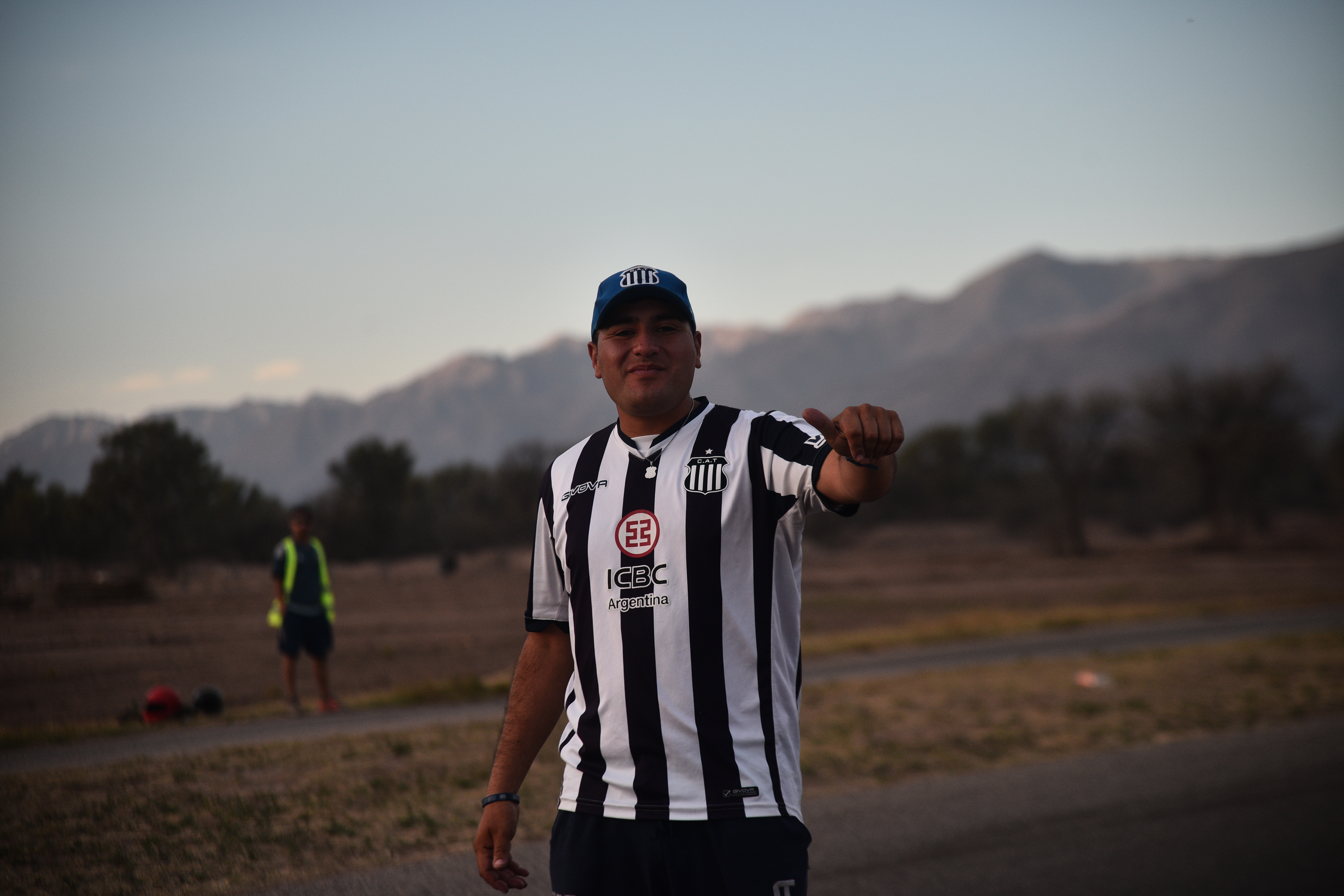 Cara 'e Cancha de Talleres en la previa del partido entre Talleres y Godoy Cruz por los octavos de final de la Copa Argentina en San Luis. (Pedro Castillo / La Voz)
