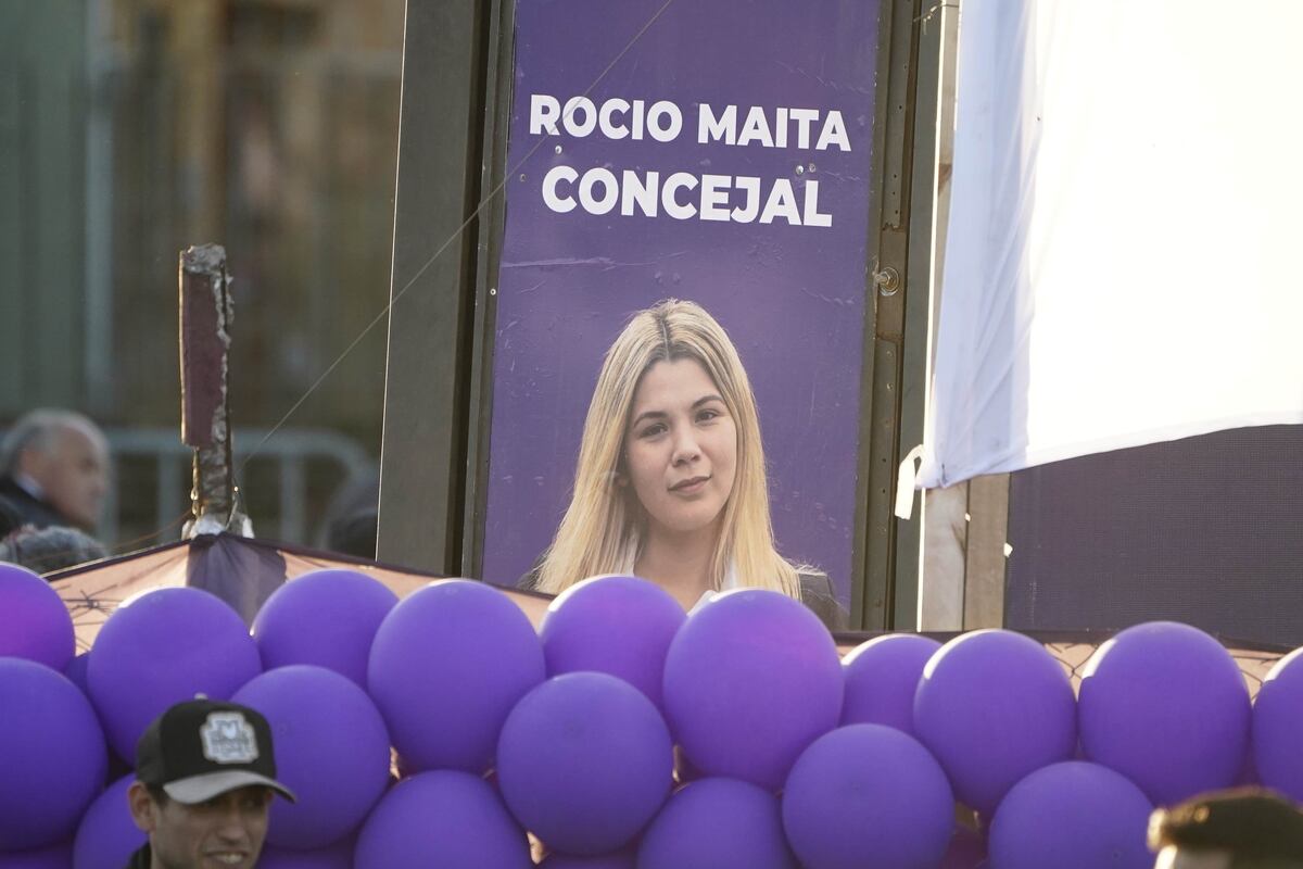 Moreno. El cierre de campaña de La Libertad Avanza con la participación de Javier Milei. (Gentileza Clarín)
