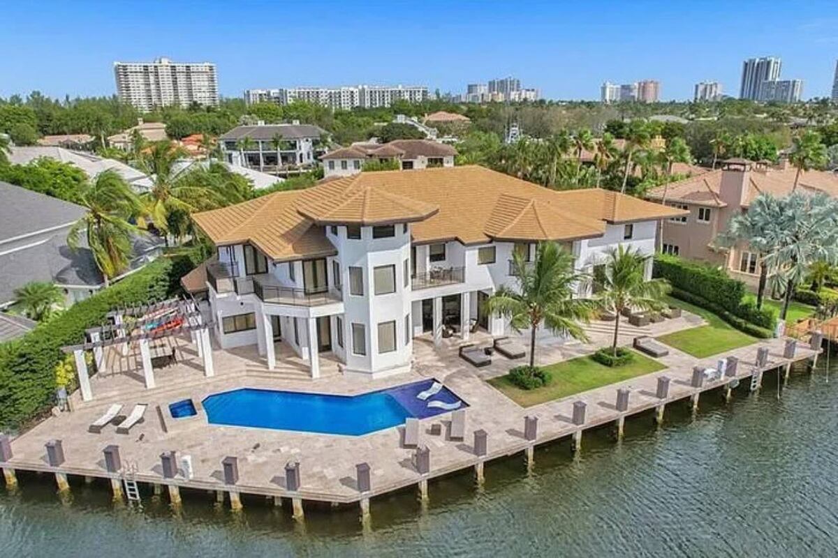 La impresionante mansión frente al mar que compró Messi en Miami: 9 habitaciones y cerca del estadio del Inter. (Compass Florida, LLC)