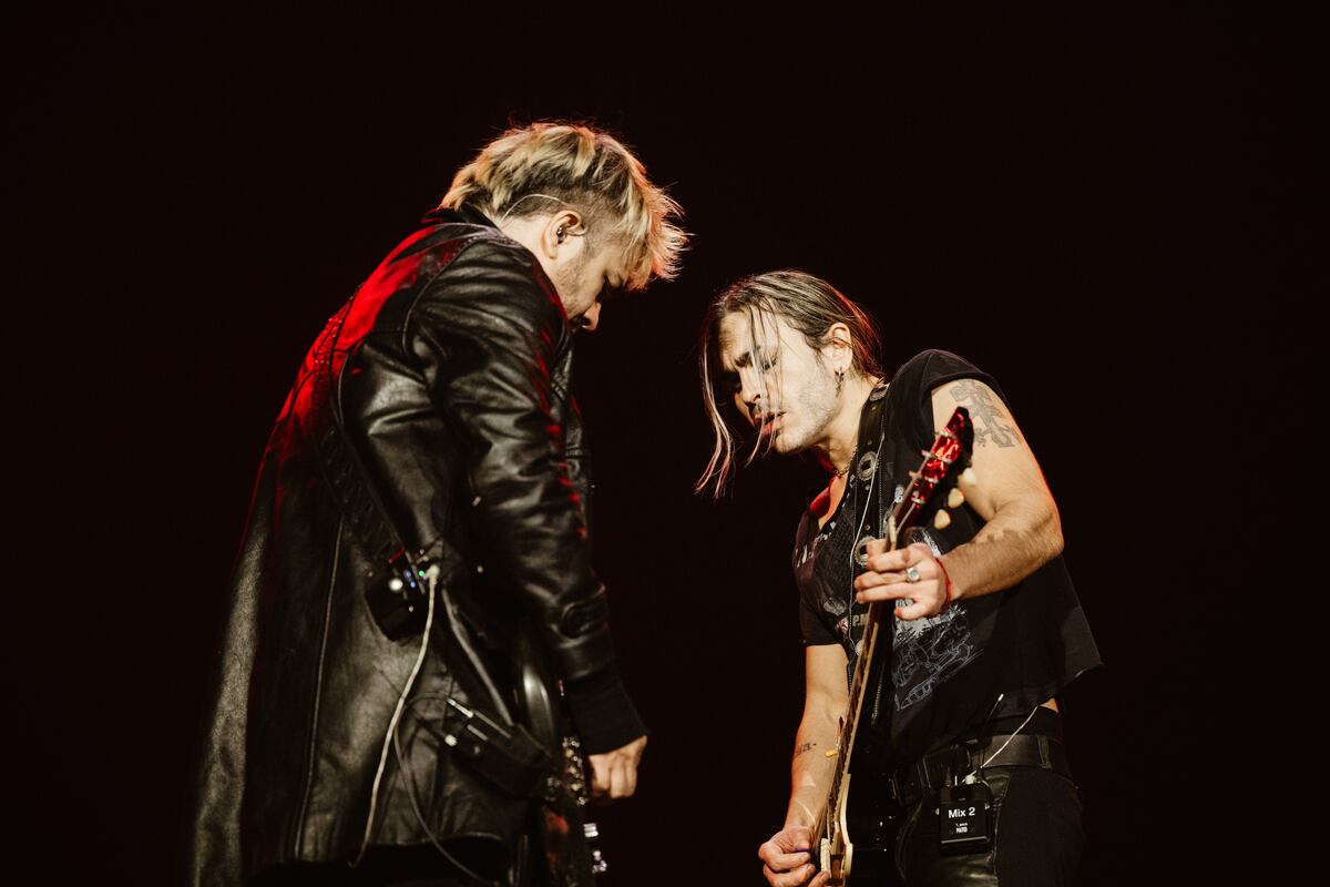 Airbag en River. (DF Entertainment e @irishsuarez)