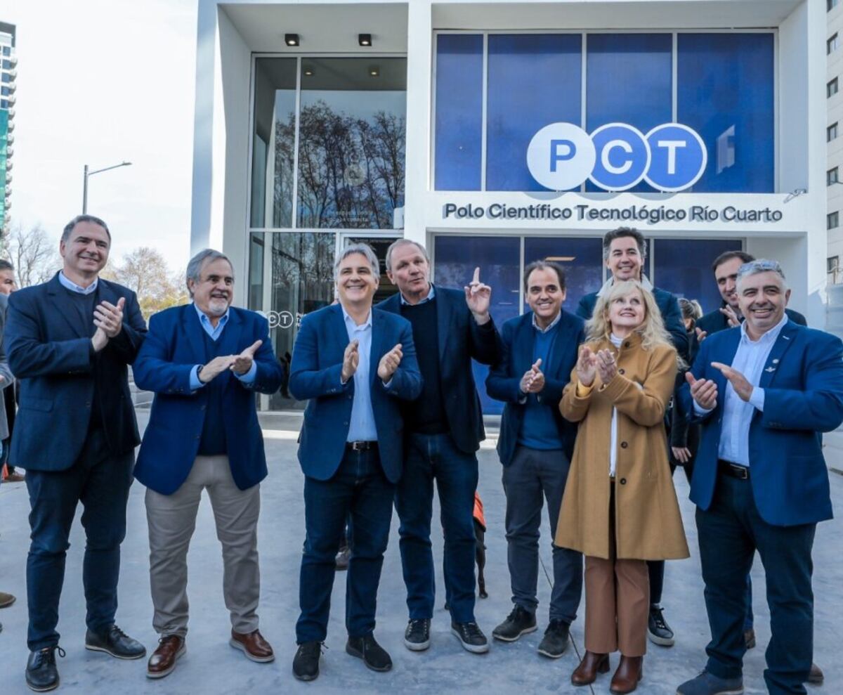Río Cuarto ya tiene su Polo Científico Tecnológico. (Gentileza).