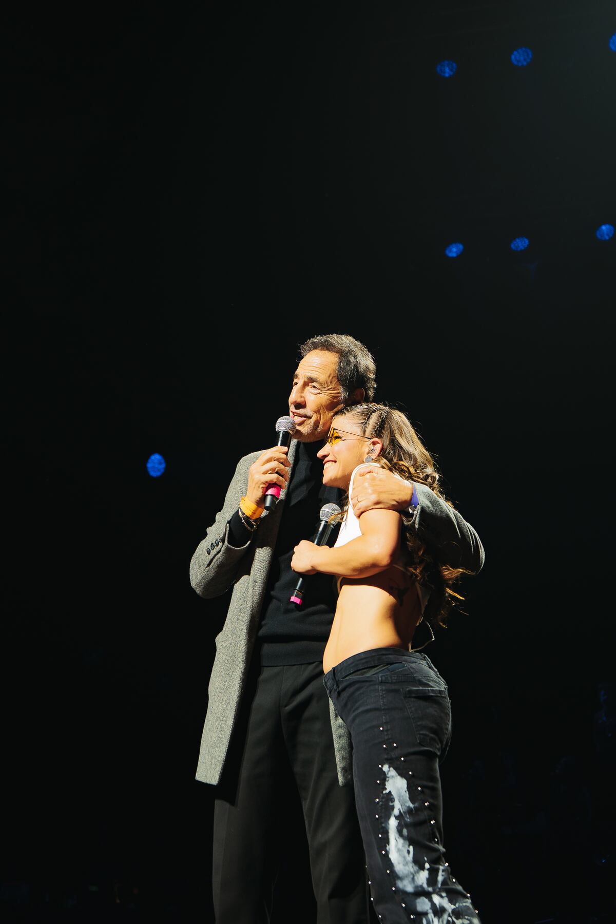 Martin Seefeld en el show de Erreway en Buenos Aires. Foto: prensa.