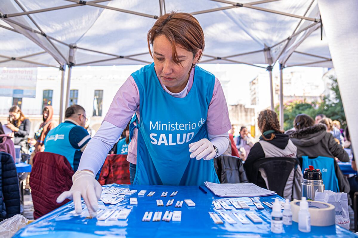 Los test son voluntarios, confidenciales y gratuitos. La entrega de resultados se realiza en el momento. (Prensa Gobierno)