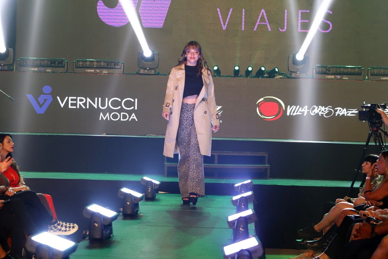 Desfile de Vernucci Moda en Espacio Mónaco en Carlos Paz.  (La Voz)