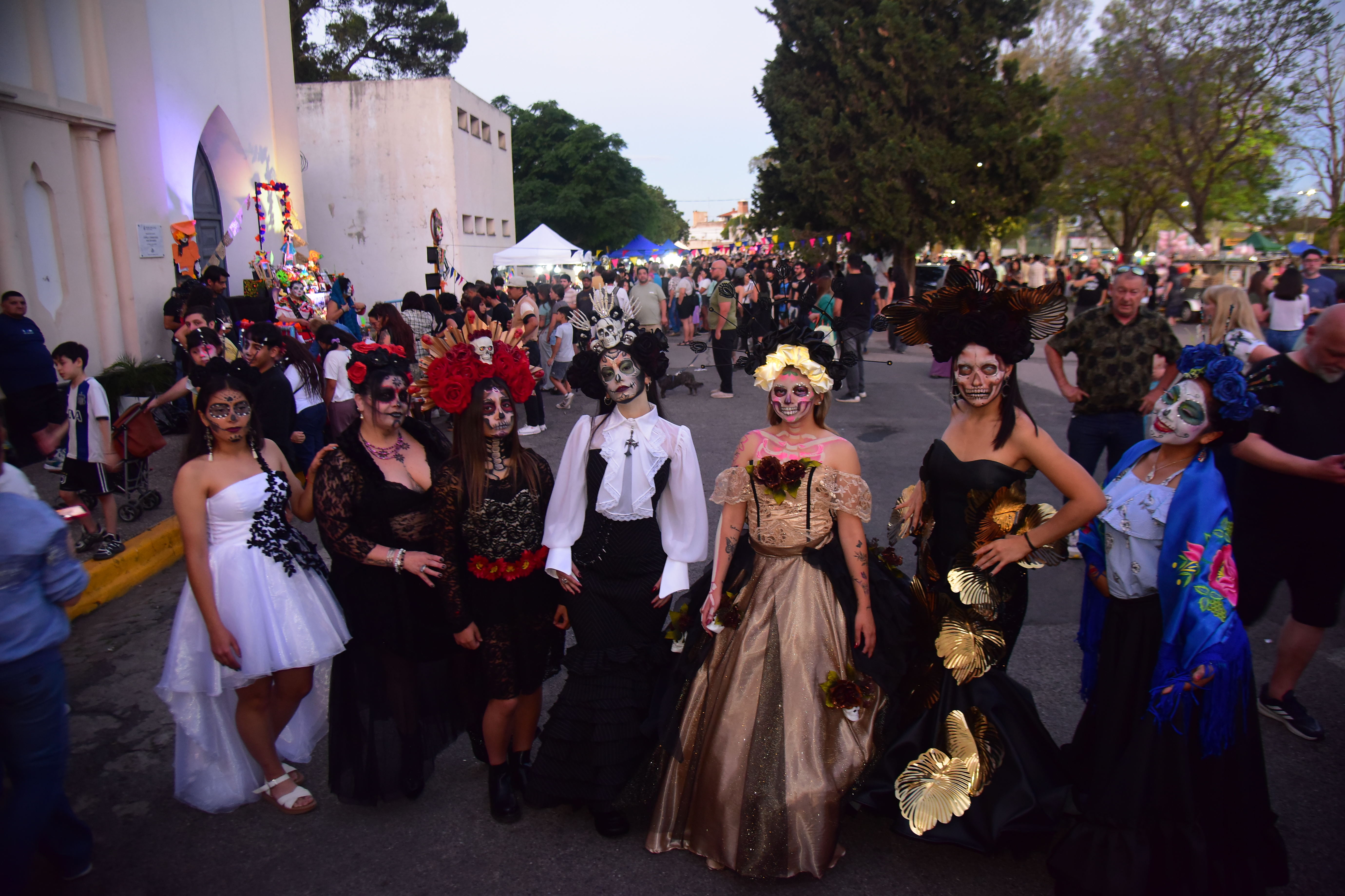 Festival del Día de los Muertos en el Cementerio San Jerónimo. (Javier Ferreyra / La Voz)