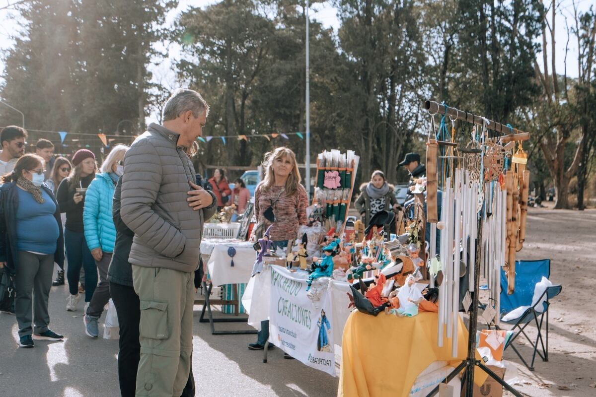 Río Cuarto. Feria de emprendedores en el Parque Sarmiento (Gentileza).